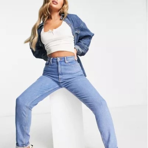 ASOS Hourglass Slim Mom Jeans - Picture 1 of 1